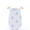 MIKAQI pure cotton Six-layer gauze cartoon bear design anti-kick baby sleeping bag