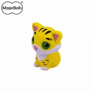 Mini 2.8L*1.9W*3.4H inches slow rising jumbo tiger squishy toy animals