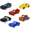 Mini car mobilization decorative toy multi-color car toy set small toys car model cake topper