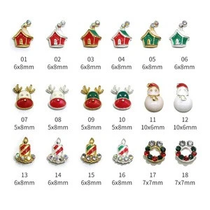 Misscheering Christmas Designs Charm Alloy 3d Nail Art Decorations 95 Options Nail Accessories Supplies