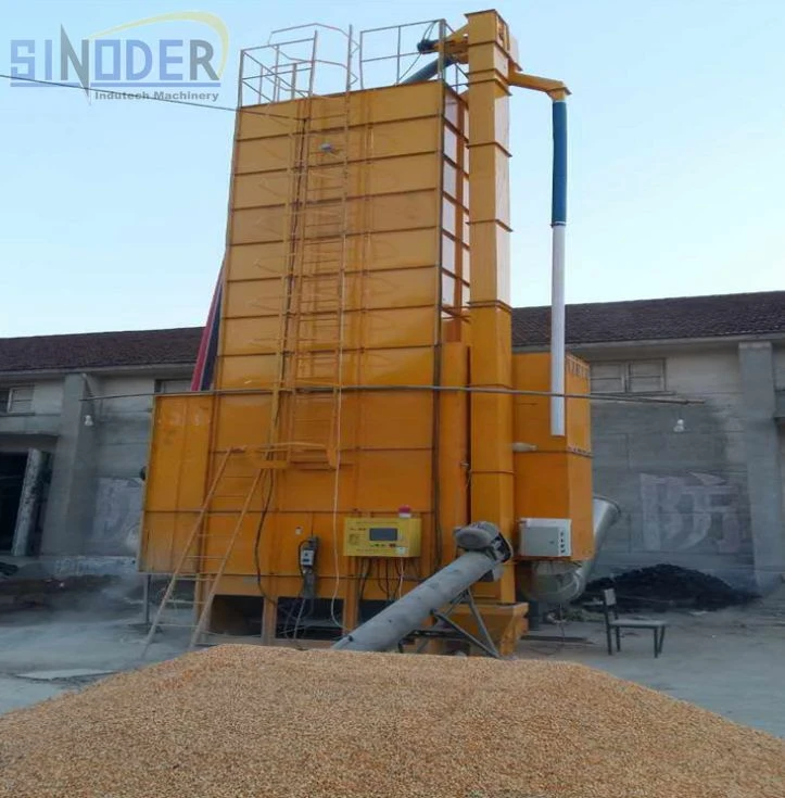 Mixed Flow Vertical Grain Dryer Large Capacity Mobile Rice Maize Drying Machine