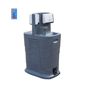 Mobile Twin Portable Hand Wash Station Outdoor Wash Basin With Stand Double Bathroom Sink hand wash stand