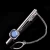 Import modern design mens suits crystal wedding copper chain tie bar clip from China