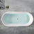 Import Modern design multi size fiberglass gloss white pure acrylic soaking freestanding bath tub from China