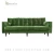 Import Modern design velvet 3 seater living room chesterfield sofa set from China