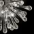 Import Modern Dining hand blown glass sputnik chandelier from China