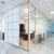 Import Modern furniture aluminium profile office wall dividers soundproof partition glass wall from China