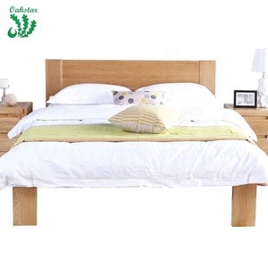 Modern Luxury Bedroom Furniture King Size Twin Wooden Bed For Adults