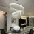 Import Modern luxury tassel chain aluminum chandelier pendant lamp from China