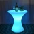 Import Modern PE plastic LED glowing bar table/color changingled bar table/ nightclub/ illuminated led furniture from China