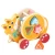 Import Montessori Wooden Push &amp; Pull Along Toy for Baby pulling trailer toy animal shape block match pull car from China