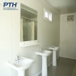Moveable  Ablution Bathroom Toilet Shower room easy install good quality Container House