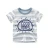 Import Mudkingdom baby boy wholesale striped cotton t shirts for kids from China