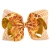 Import Multi Color Girls Big Hair Bows, PU leather Fish scale Hair Bows Boutique Hair Clips bows from China