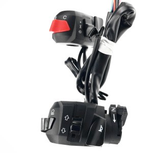 Multi-function motorcycle handle switch with brake can be customized motorcycle accessories Applicable model 125CC TVS assembly