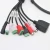 Import Multi-head monitoring machine customized cable  RCA with DC5525 female and RJ45 network cable to 3-5PIN spacing HSG line cable from China
