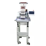 Multi Head Single Head Computer Embroidery Machine High Speed Multi Function Cap T-shirt Garment Embroidery Machine 15 Colors