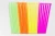 Import Multicolor Disposable Plastic Spoon Drinking Straws, Biodegradable Spoon Straw Suitable For Bar Accessories Smoothies Ice Cream from China