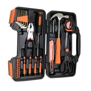 Multifunctional household vanadium steel hardware hand tool sets 39PCS repairing tool kit