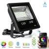 Music Sync Outdoor Lighting With Mesh Bluetooth App 2.4G RF Control Dimmable RGBW 30W Mesh Led  Flood Light Party Light