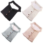 MY Miyar Baby Trolley Foot Warmer Cover Sleeping Bag Knitted Stroller Pushchair Use Winter Warm Baby Sleeping Bag