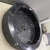 Import Natural stone Circular Vesseack sink l Bathroom Sink, Countertop stone black sink from China