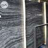 Natural stones zebra black marble slab price per square meter