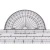 Import Nautical miles &amp; Statute Miles scale ruler with protractor lexan plastic navigation plotter for aviator students from China