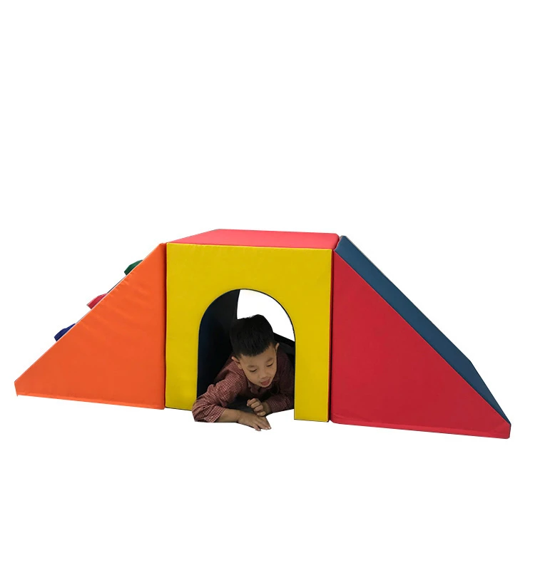 New Arrival Single-Tunnel play ground equipment kids indoor kids soft play ground for kids