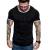 Import New casual fashion Mens sparkling style T-shirt spring round neck outdoor sports short sleeve from China