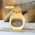 New Charging smart digital led silicone decorative sleep trainer Children 3D Animated penguin alarm clock night light  for kids