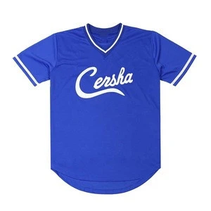 new custom design 100%polyester baseball jerseys sublimation baseball softball shirt