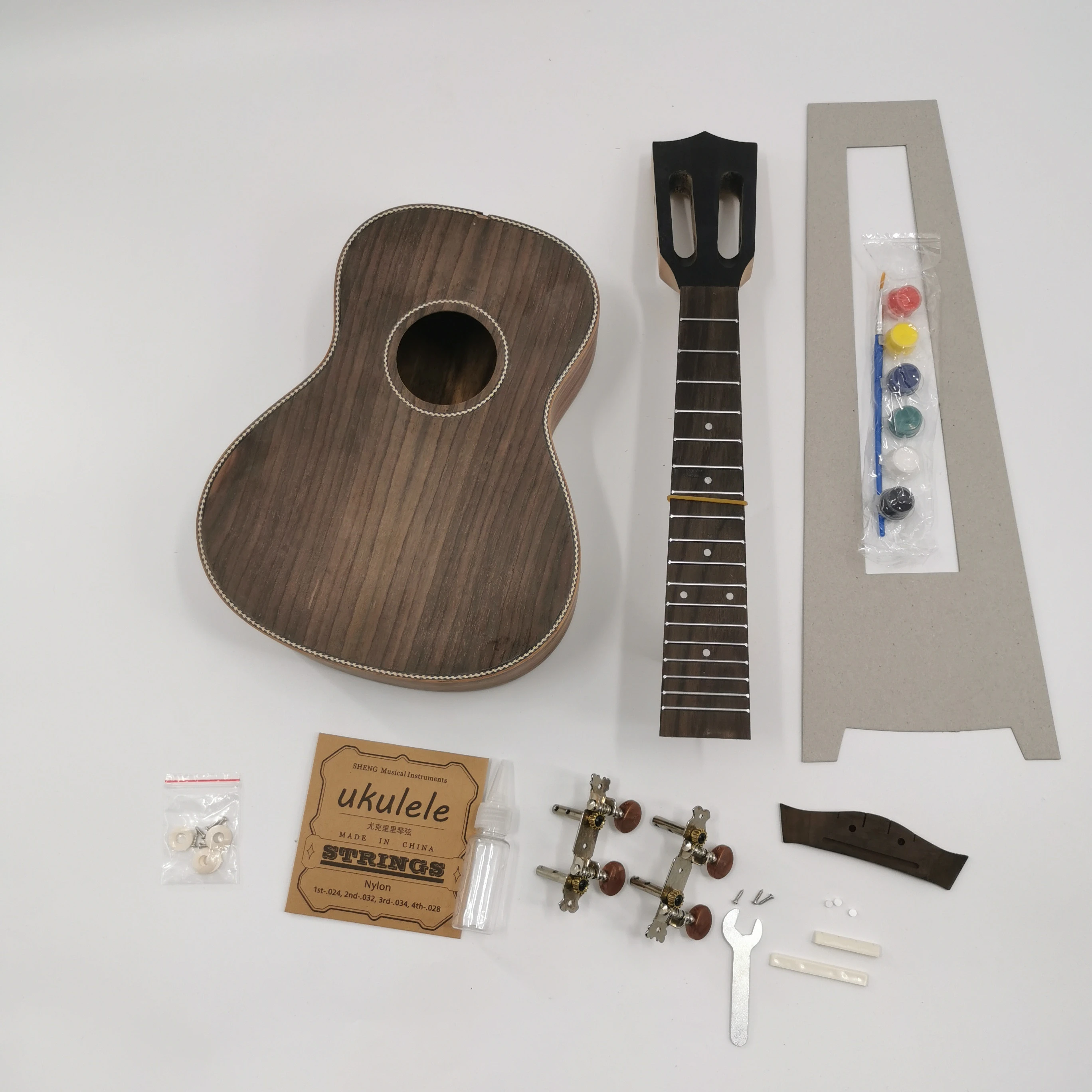 New Design 23 Inch Musical Instruments Small Electric Ukulele Kit For Sales