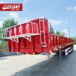 New Design Professional High Strength Modern Versatile Efficient Structural Strength Innovative Frame Side Dump Semi Trailer