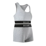 New graceful fitness wear women yoga set cotton and spandex fabric women sport set