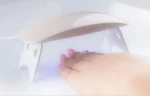 New Mini 6W Led Lamp Nail Dryer For All Types Gel 6 Leds Uv Lamp For Nail Machine Curing 45S/60S Timer Usb Connector   Na156