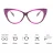New Multi-Color Vintage Cat Eye Shape Frame Optical Glasses Eyeglasses