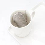 New Style 304 Stainless Steel Loose Leave Tea  Mesh Strainer Infuser