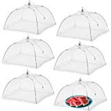 New Style home Kitchen Foldable silver Net Food Tent Umbrella Mesh Use Indoor Outdoor Food Cover