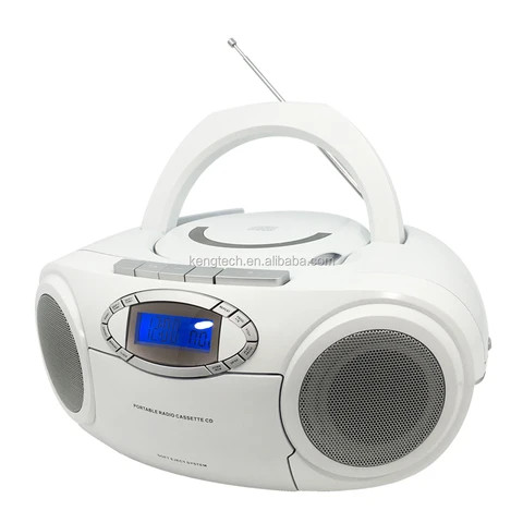 Newest Customer band DAB PLL Radio portable CD & Cassette Player cheap price CT-289