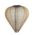 Nicro Home Decoration Soji Hanging Water Drop Gauze Solar Lantern Outdoor Garden Waterproof Automatic Switch Solar Lantern