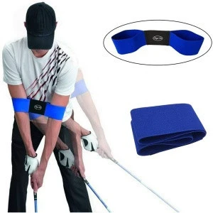OEM Customized Golf Swing Training Aid Arm Band Trainer Professional Motion Posture Correction Belt for Golf Beginner Practice