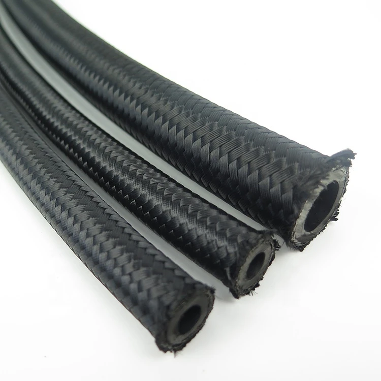 Oem&Odm Black 13/32 Inch Sae R5 Hydraulic Hose Textile Cover Surface