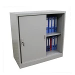 Office China Furniture 2 Sliding Door Steel Filing Cabinets