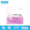 Oil free face cleaning makeup remover wipes
