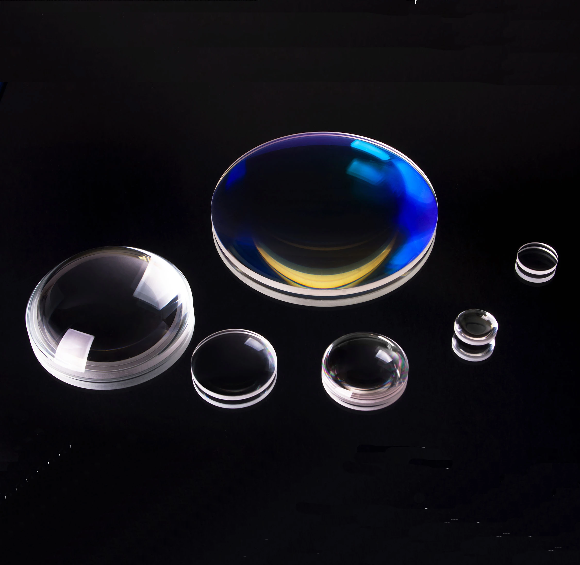 Optical glass lenses