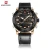 Import Original Brand Naviforce 9097 Men&#39;s Watches Luxury Genuine Leather Military Waterproof Sports Digital Quartz Dual Time Watch from China