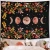 Import Original design flower floral psychedelic moon phase tapestries wall decoration from China