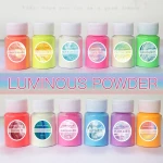 Osbang Fluorescent fosfor glow in the dark powder  20g/btl luminous color powder