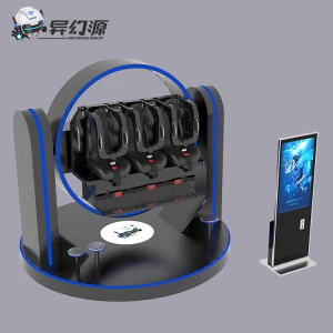Other amusement park products VR Simulator 9D vr arcade machine 360 degree Virtual reality roller coaster